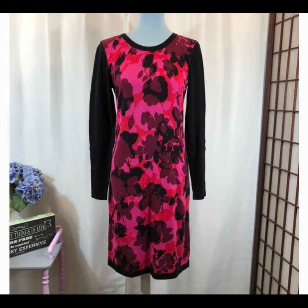 Michael Kors floral sweater dress